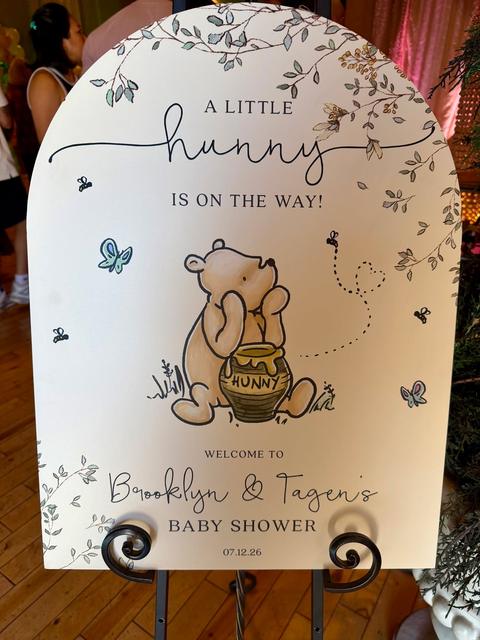 Brooklyn & Tagen's Pooh Baby Shower